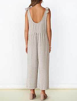 ✨24ss✨HYKE✨LINEN JUMPSUIT✨リネン✨ライトベージュ PRODUCT-SEP52024-ARCHIVES-94.